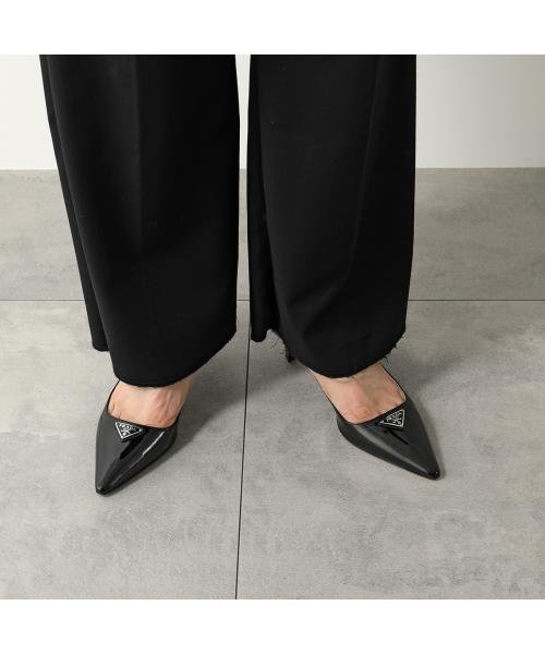 PRADA パンプス 黒（日常に洗練を添えるポインテッドトゥが魅力 