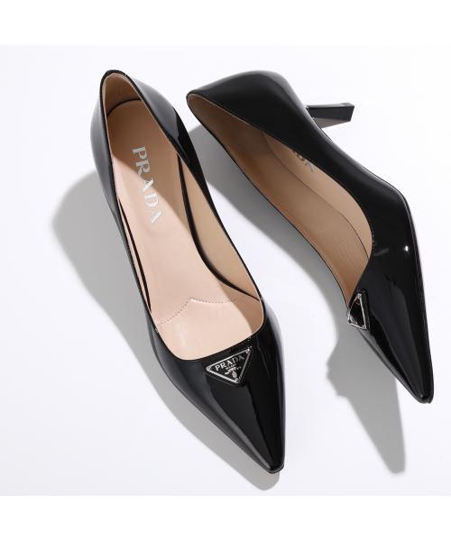 セール】PRADA パンプス 1I154N 069 パテントレザー(505776446 