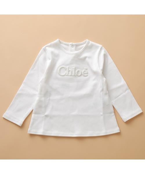 Chloe(クロエ)/Chloe Kids 長袖 Tシャツ チュニック C05450 ロンT ロゴパッチ/img01