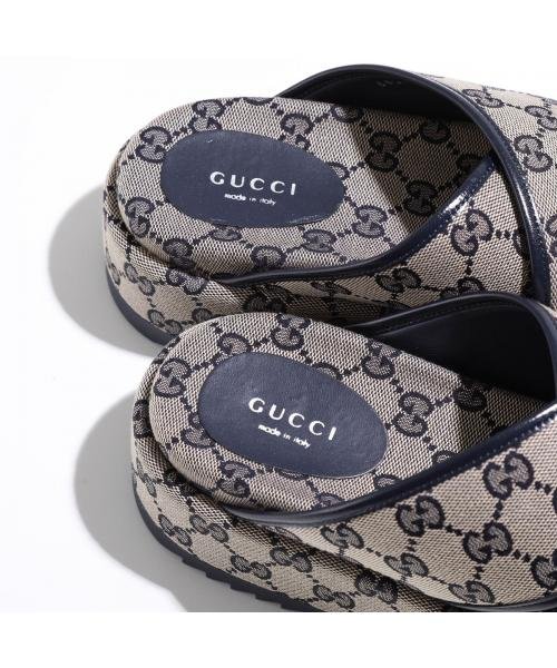 GUCCI(グッチ)/GUCCI サンダル 692842 H6320 GGキャンバス クロスベルト/img07