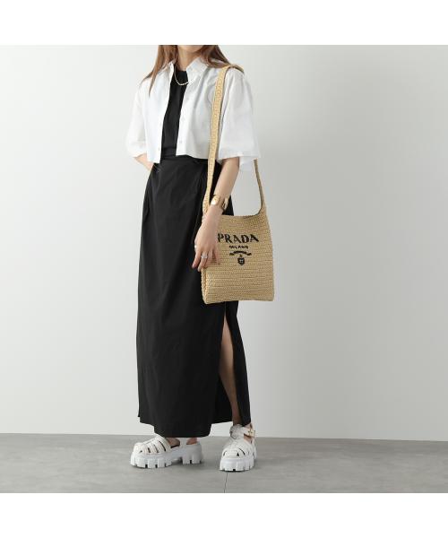 prada プラダ モノリスクロシェ ケージサンダル 【公式通販】