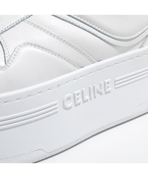 CELINE(セリーヌ)/CELINE スニーカー 348593338C ロゴ レザー 厚底/img11