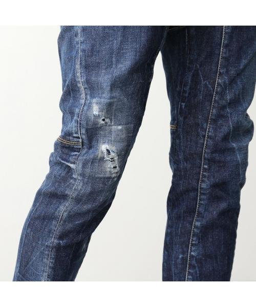 DSQUARED2 ジーンズ TIDY BIKER S74LB1339 S30789 ジーンズ TIDY BIKER S74LB1339 ダメージ加工 ウォッシュ加工