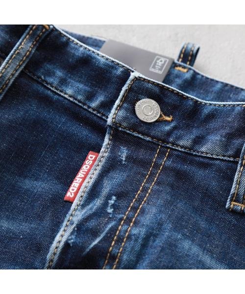 DSQUARED2 ジーンズ TIDY BIKER S74LB1339 S30789 ジーンズ TIDY BIKER S74LB1339 ダメージ加工 ウォッシュ加工