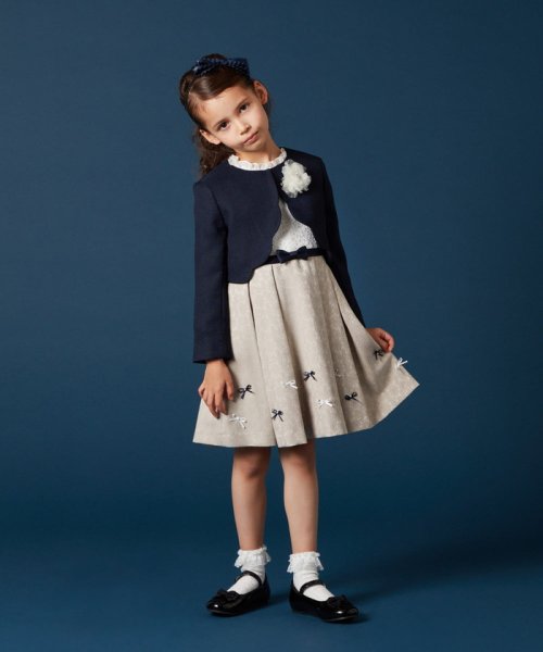 セール】[110－130]【セレモニースタイル】レースジャガードフィット  