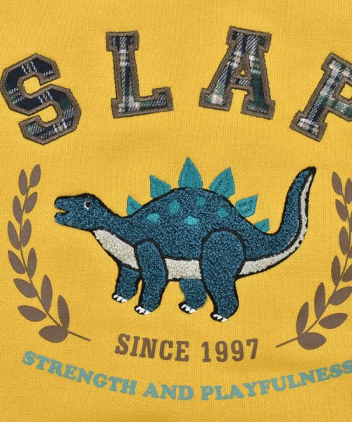 SLAP SLIP(スラップスリップ)/恐竜サガラ刺しゅう裏起毛トレーナー(80~130cm)/img11