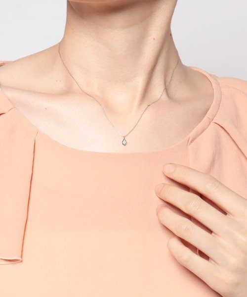 プラチナダイヤモンド ネックレス 