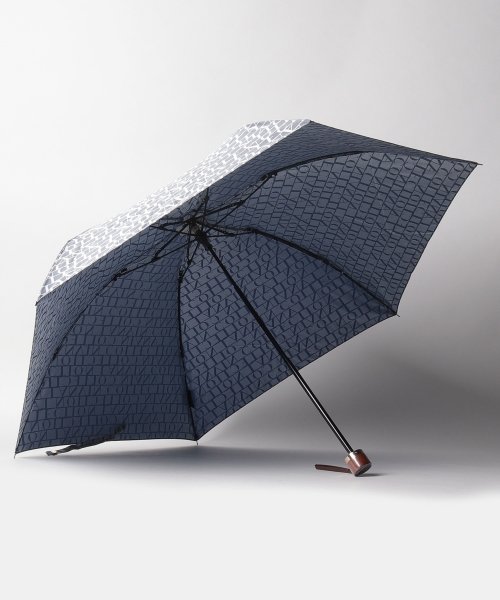 LANVIN Collection(umbrella)(ランバンコレクション（傘）)/折りたたみ傘　ロゴジャガード/img01