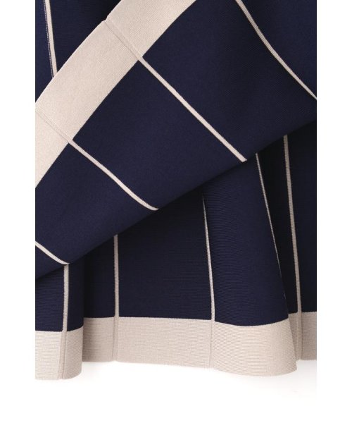 ライン入りニットスカート ライン入りニットスカート XU1806732242(13750円)