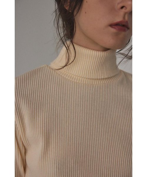 BLACK BY MOUSSY(ブラックバイマウジー)/manyway turtle neck tops/img05