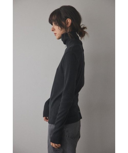 BLACK BY MOUSSY(ブラックバイマウジー)/manyway turtle neck tops/img11