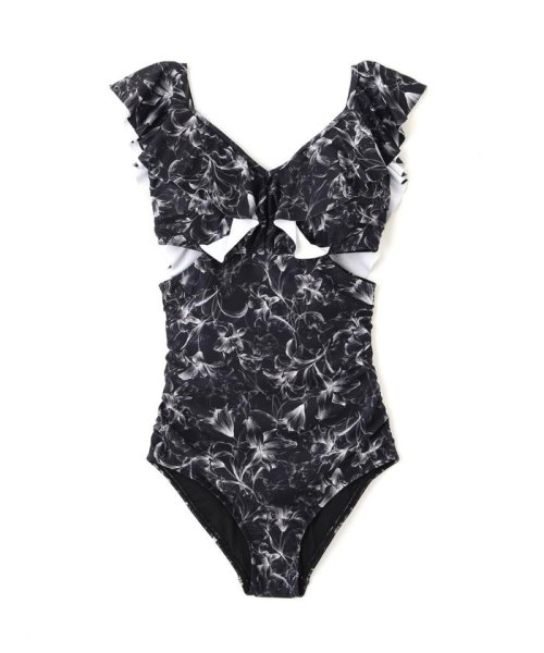 バックレースアップフリルワンピース JILL 予めご了承ください