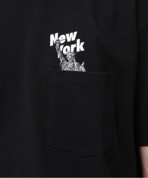 AVIREX(AVIREX)/《AVIREX × NEW ERA》NEW ERA POCKET S/S T－SHIRT NEWYORK/img12