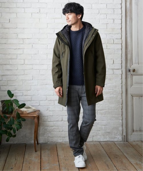 【撥水】sorona(R) 3WAYロングコート sorona