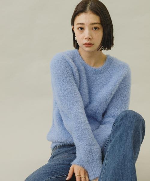 URBAN RESEARCH Sonny Label(アーバンリサーチサニーレーベル)/ヘアリーニットプルオーバー/img47