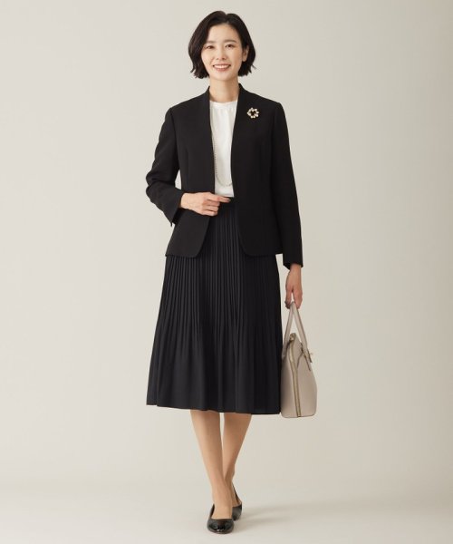 J.PRESS LADIES（LARGE SIZE）(J．プレス　レディス（大きいサイズ）)/【洗える】ノルディス2wayジョーゼット プリーツ スカート/img10