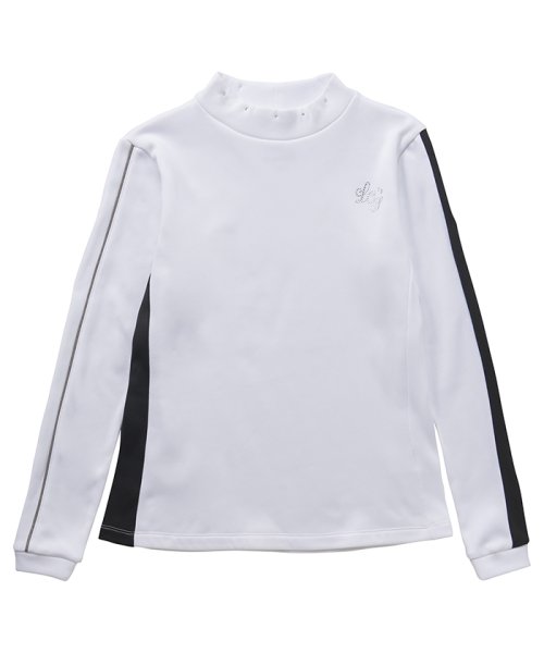 le coq sportif GOLF (ルコックスポルティフ（ゴルフ）)/裏起毛長袖ハイネックシャツ【RIJOUME/リジューム グリッターコレクション】/img18