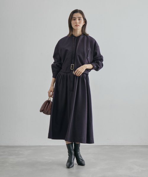 ウールジャージーショートブルゾン【エディター三尋木奈保さんコラボ】 商品説明エディター三尋木さんとのコラボレーションアイテム【素材】国内のニッターで編立てたウール100%のスムースカットソーに軽く縮 Q2502074944(19228円)