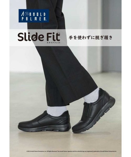 anold palmer(アーノルドパーマー)/アーノルドパーマー Arnold Palmer メンズ ハンズフリー スリッポン 幅広 Slide Fit DM－AP0060/img02