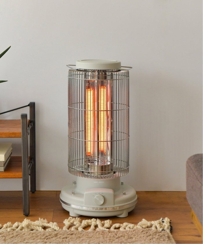 AND DECO/アンドデコ】CARBON HEATER レトロ カーボン ヒーター