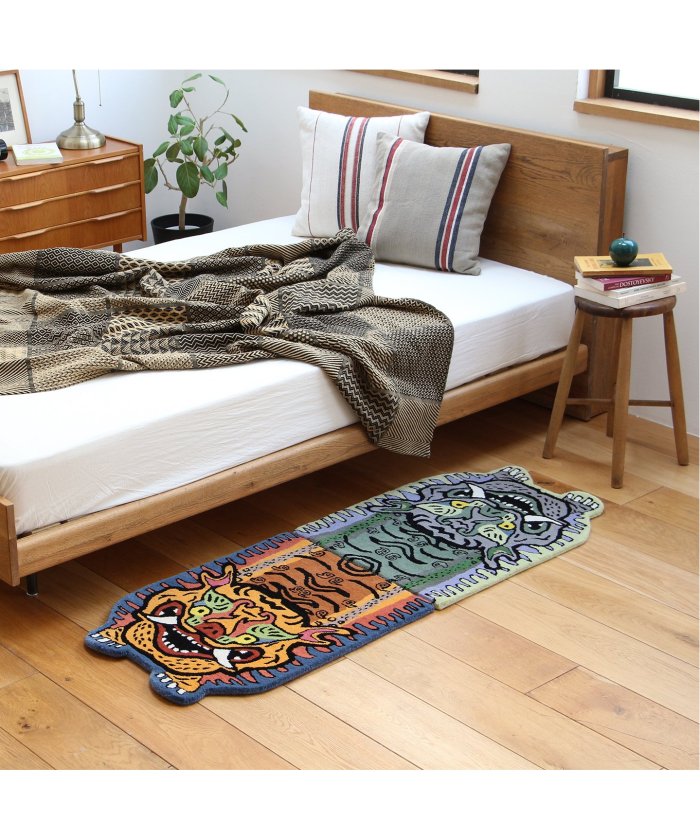 TIBETAN TIGER RUG H2－75 チベタン タイガー ラグ(505777823 