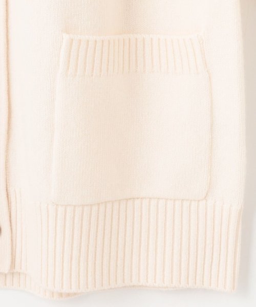 【洗える】FAIR ISLE 求心編み カーディガン 