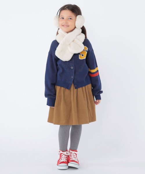 SHIPS KIDS(シップスキッズ)/SHIPS KIDS:100～130cm /〈手洗い可能〉ジャカード レタード カーディガン/img14