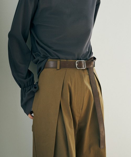 marjour(マージュール)/SLIM BUCKLE LONG BELT/img01