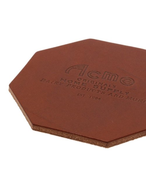 ACME Furniture(アクメファニチャー)/LEATHER COASTER CML レザーコースター キャメル/img01