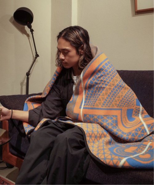 JOURNAL STANDARD FURNITURE(ジャーナルスタンダード　ファニチャー)/【BASOTHO/バソト 】 BLANKET SPIRAL ALOE ブランケット/img14