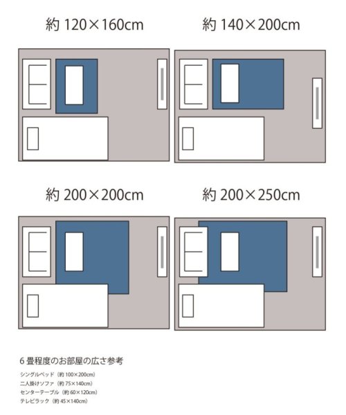 ACME Furniture(アクメファニチャー)/MONTECITO RUG 140x200 モンテシート ラグ/img31