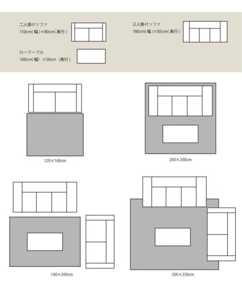 ACME Furniture(アクメファニチャー)/MONTECITO RUG 140x200 モンテシート ラグ/img32