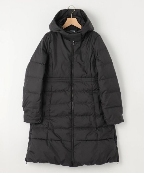 【洗える】ライトタフタロングダウン 通気性の良いダウン用素材に仕上げています 仕上げで表面を微起毛することでウールのような暖かさ ウールでは難しい軽さのある素材です 裏面に特殊なシレー加工を施し