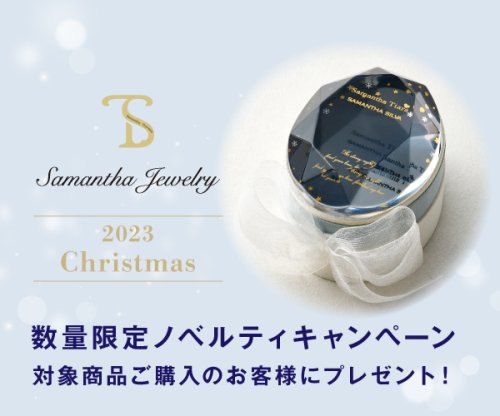 SAMANTHA SILVA(サマンサシルヴァ)/K10 WG シンプルダイヤモンドネックレス/img01