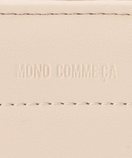 MONO COMME CA(モノコムサ)/キルティングデザイン　ラウンド2つ折り財布/img05
