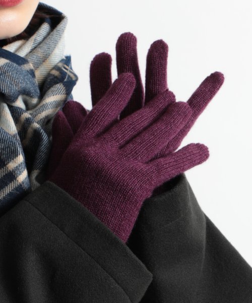 Johnstons(ジョンストンズ)/【Johnstons / ジョンストンズ】CASHMERE SHORT CUFF GLOVES－4PLY　カシミヤアームウォーマー グローブ/手袋 無地/img09