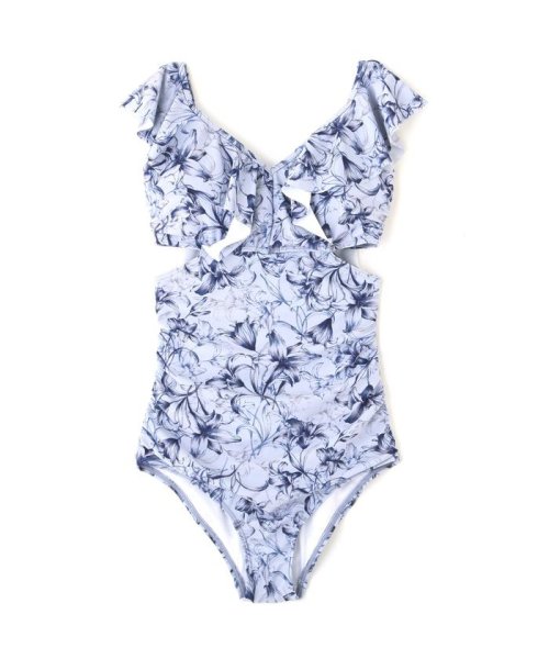 バックレースアップフリルワンピース JILL 予めご了承ください