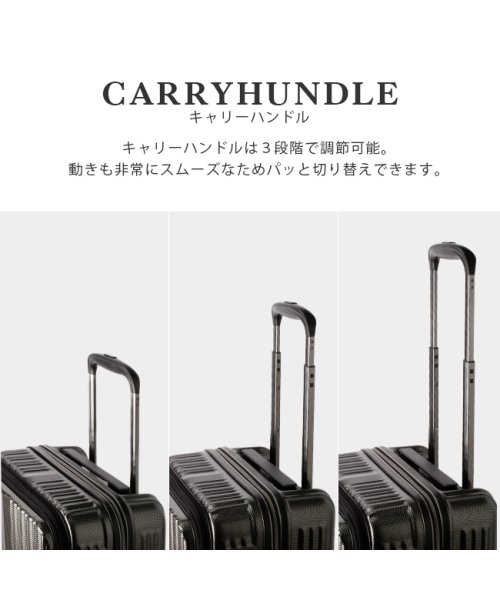 ワイズリー スパーク スーツケース 機内持込み 38L フロントオープン ストッパー 軽量 Sサイズ wise:ly 338－2450 wise ｜約