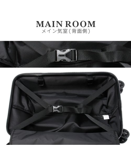 ワイズリー スパーク スーツケース 機内持込み 38L フロントオープン ストッパー 軽量 Sサイズ wise:ly 338－2450 wise ｜約