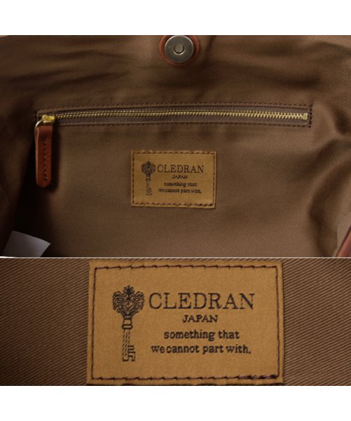 CLEDRAN(クレドラン)/クレドラン バッグ ショルダーバッグ レディース ブランド レザー 本革 斜めがけ 大きめ 日本製 CLEDRAN CL3593/img09