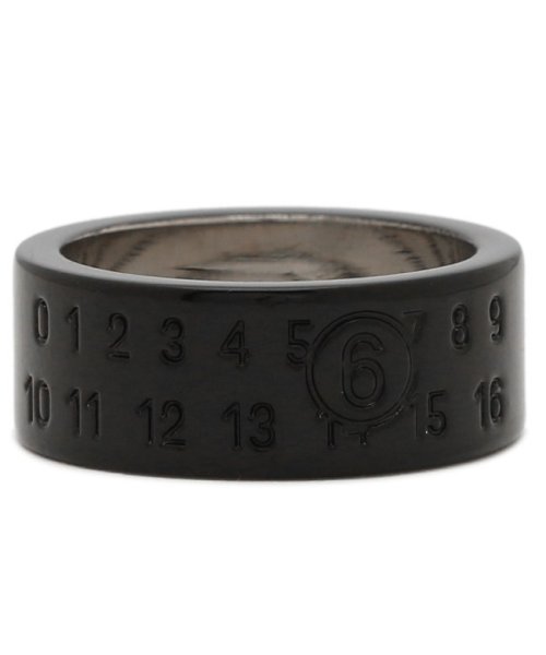 エムエムシックス メゾンマルジェラ 指輪 リング ブラック ユニセックス MM6 Maison Margiela SM7UQ0044 SV0310 961 メゾンマルジェラ MM6 Maison Margiela POLISHED エムエムシックス 指輪 リング ブラック ユニセックス SM7UQ0044 SV0310 PALLADIO