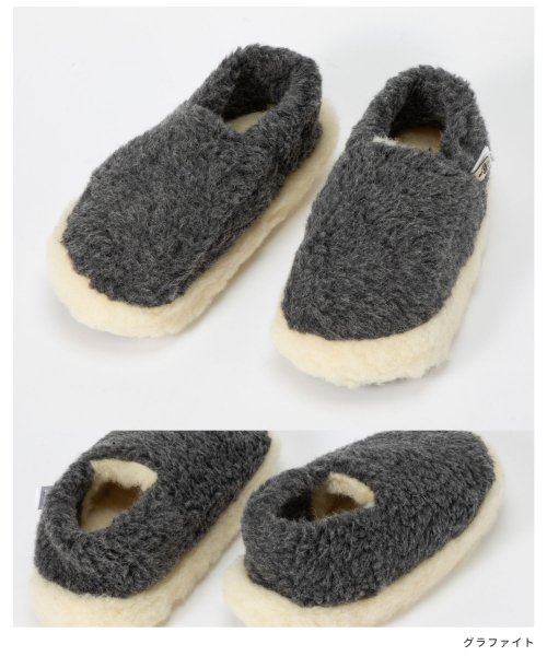 Coldbreaker(コールドブレーカー)/コールドブレーカー ルームシューズ  SIBERIAN Slippers COLDBREAKER スリッパ レディース シューズ ウール シベリアン 室内履き /img02