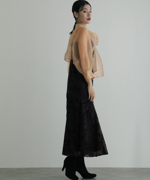 ボウタイボレロセットドレス 二次会 食事会 セレモニー 発表会