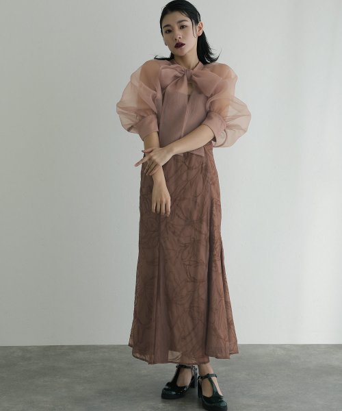 ボウタイボレロセットドレス 二次会 食事会 セレモニー 発表会