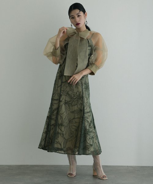 ボウタイボレロセットドレス 二次会 食事会 セレモニー 発表会