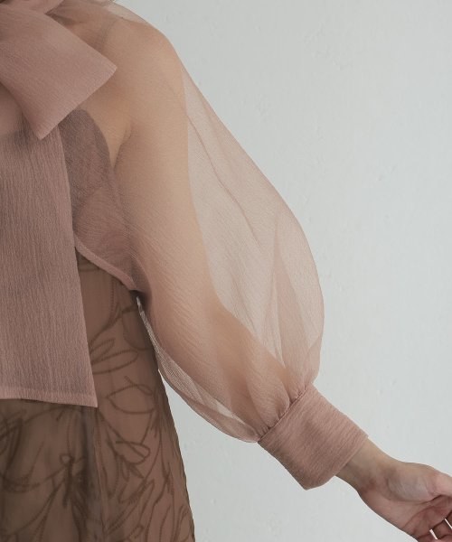 ボウタイボレロセットドレス 二次会 食事会 セレモニー 発表会