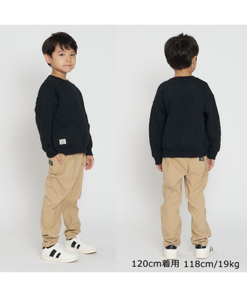 Crescent(クレセント)/【子供服】 crescent (クレセント) 裏起毛ツイル無地長パンツ 80cm～130cm N51004/img12