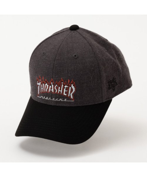 MAC HOUSE(men)(マックハウス（メンズ）)/THRASHER スラッシャー ファイヤーロゴローキャップ DW1548/img03