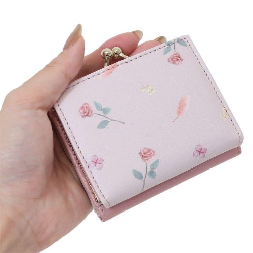 ポシェブーケ ミニウォレット ミニ財布 がまぐち三つ折り ピンク クーリア コンパクト おしゃれ かわいい グッズ 人気・おすすめ｜使いやすい・旅行におすすめ 品質保証 全国発送 日本国内発送・最短翌日お届け