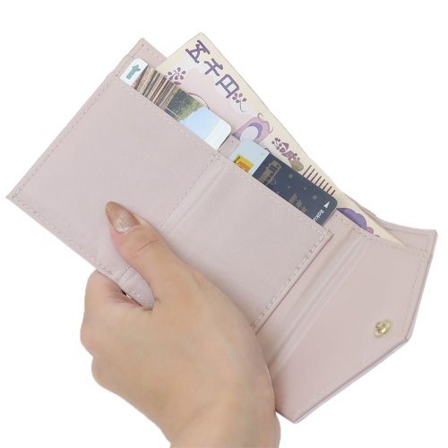 ポシェブーケ ミニウォレット ミニ財布 がまぐち三つ折り ピンク クーリア コンパクト おしゃれ かわいい グッズ 人気・おすすめ｜使いやすい・旅行におすすめ 品質保証 全国発送 日本国内発送・最短翌日お届け